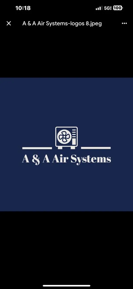 Slide of A And A Air Systems