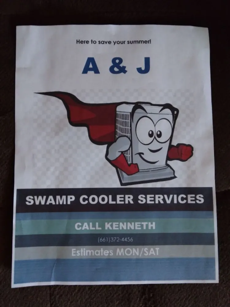 Slide of A and J Swamp Cooler Services