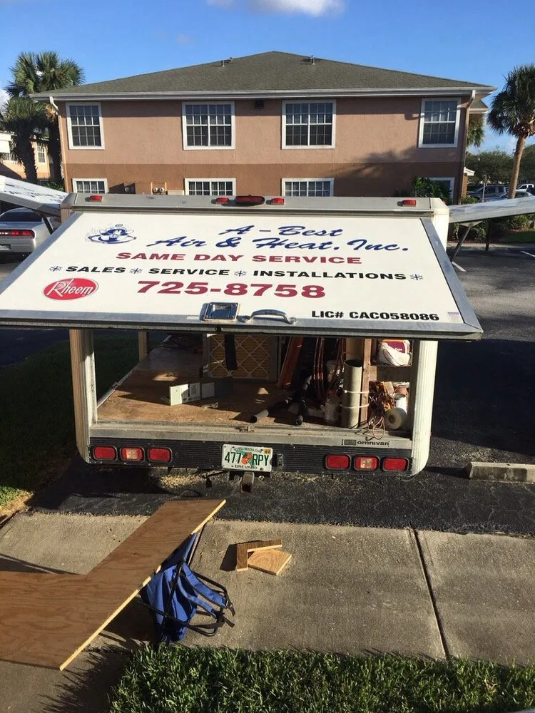 Slide of A-Best Air & Heat