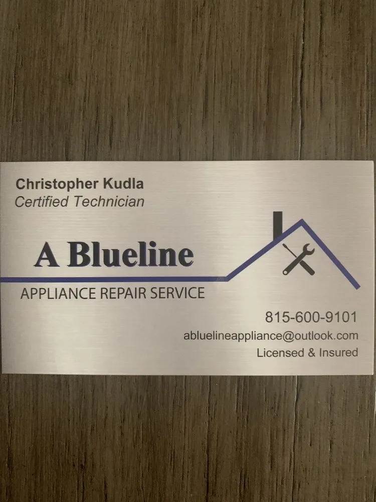 Slide of A Blueline Appliance Repair Service