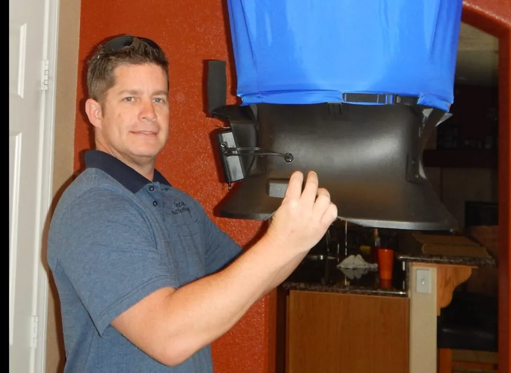 Slide of A Breeze Duct Testing