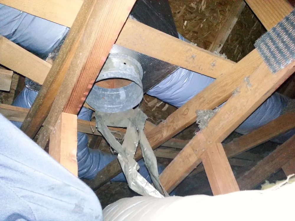 Slide of A Breeze Duct Testing