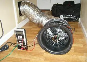 Slide of A Breeze Duct Testing