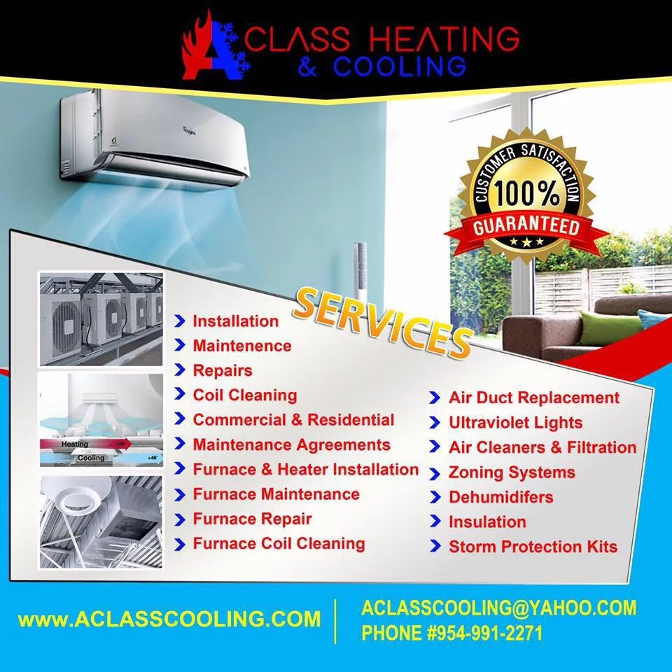Slide of A Class Heating & Cooling