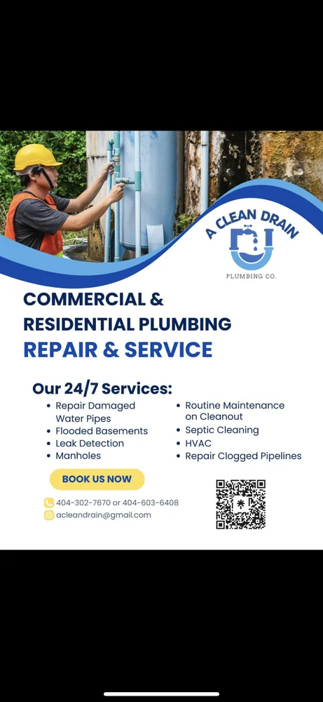 Slide of A Clean Drain