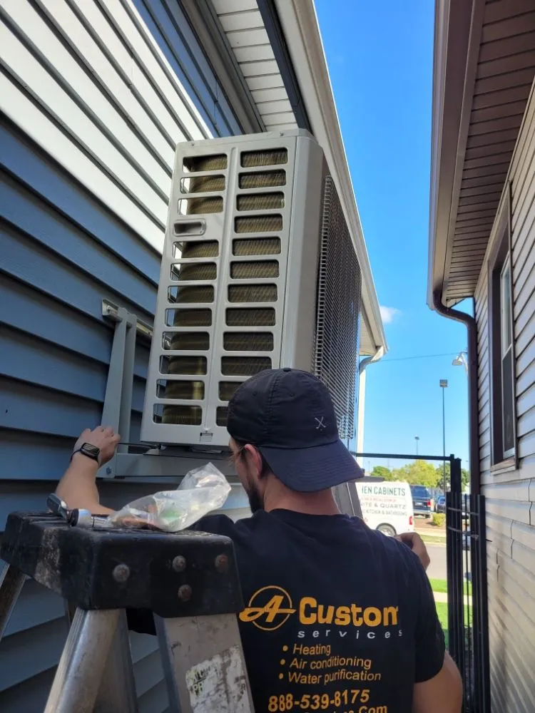 Slide of A Custom Services