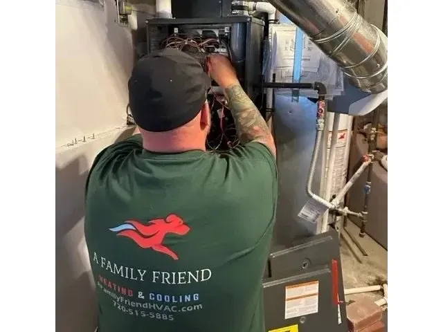 Slide of A Family Friend Heating and Cooling