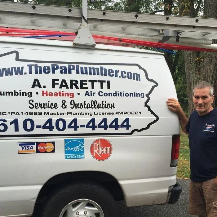 Slide of A Faretti Plumbing Heating & Cooling