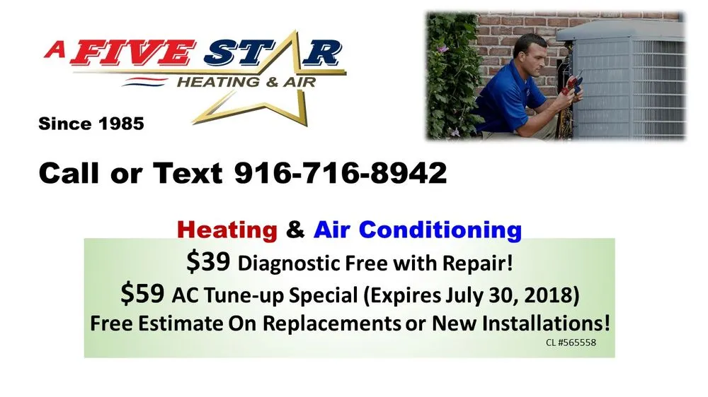 Slide of A Five Star Heating & Cooling