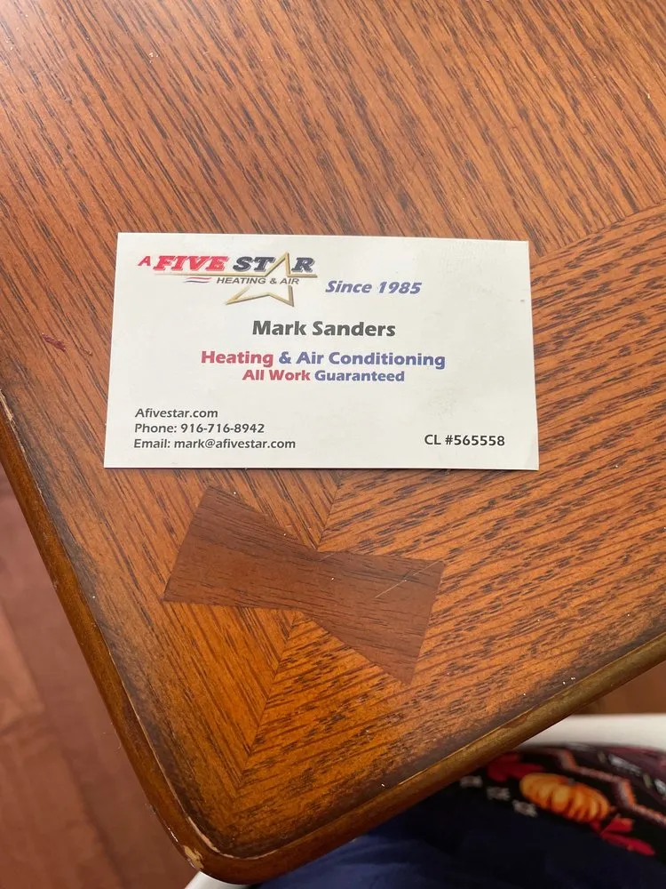 Slide of A Five Star Heating & Cooling