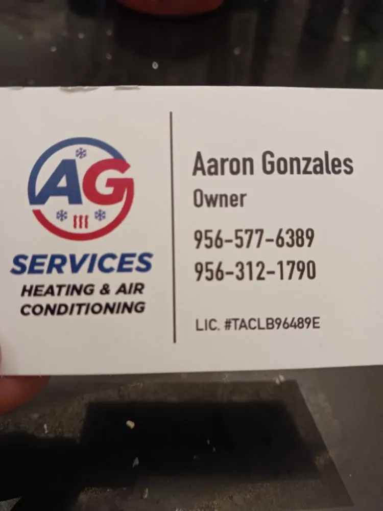 Slide of A G Services