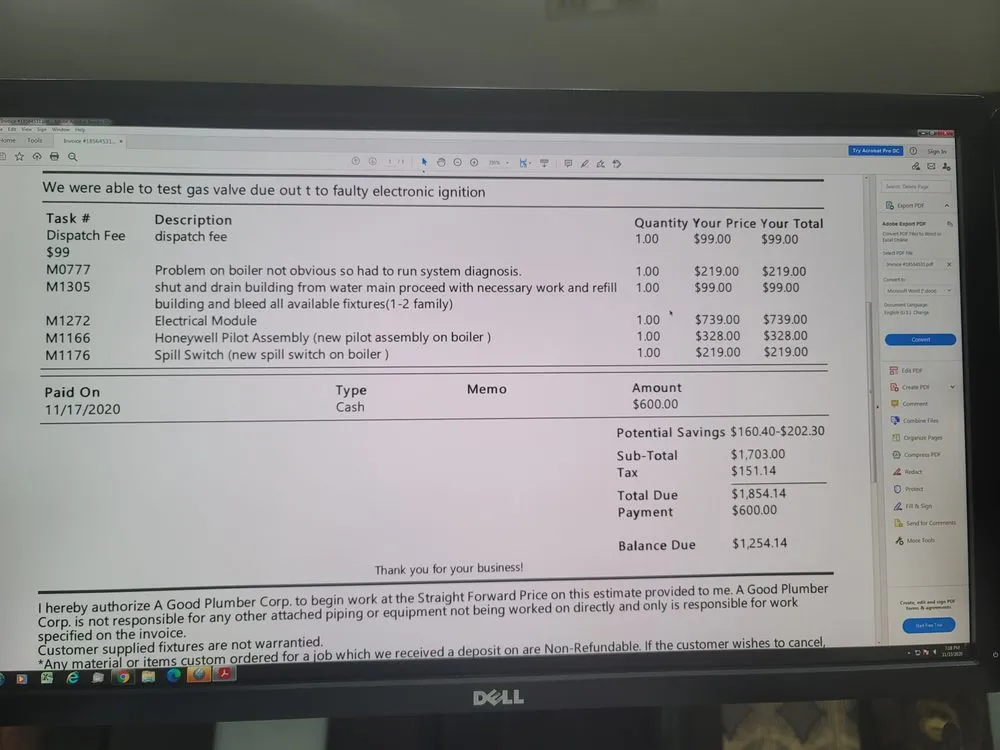 Slide of A Good Plumber