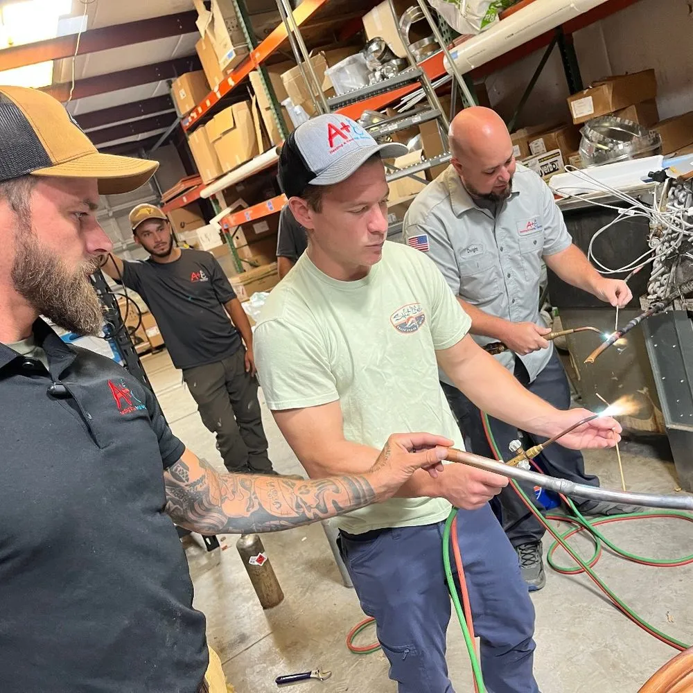 Slide of A+ Heating & Cooling - Electrical