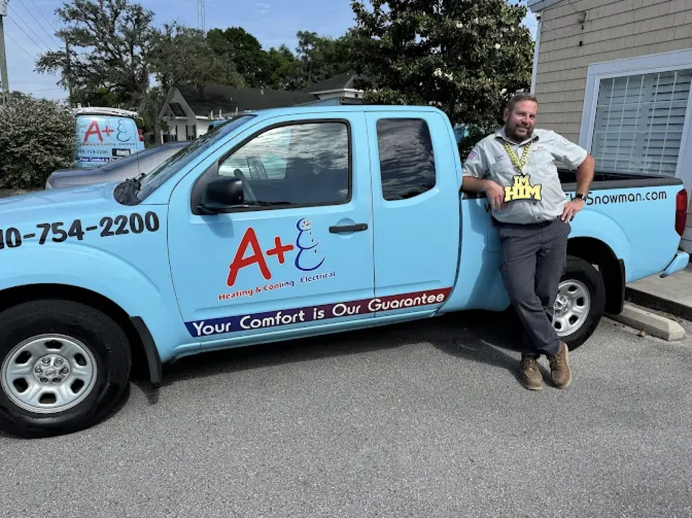 Slide of A+ Heating & Cooling - Electrical