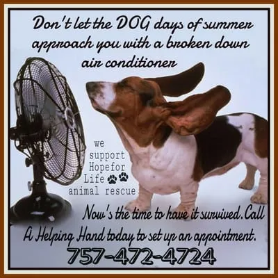 A Helping Hand Heating & Cooling Logo