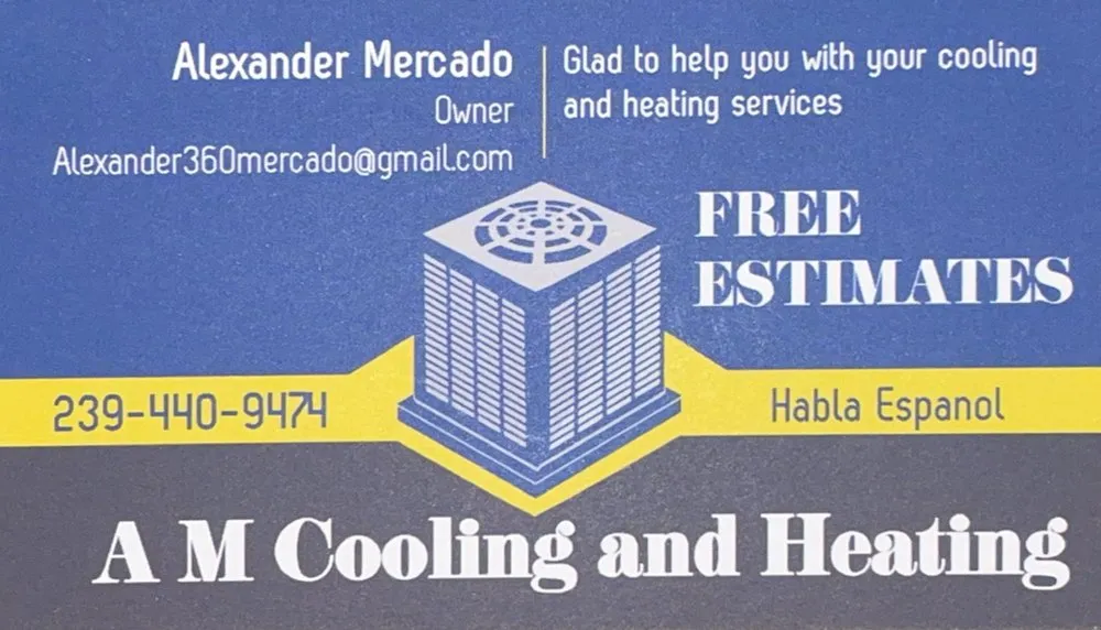 Slide of A M Cooling & Heating