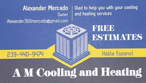 A M Cooling & Heating Logo