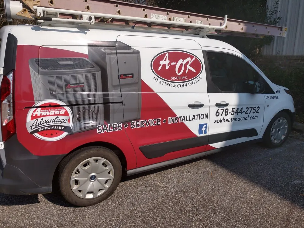 Certified heating and cooling service near you across Brooks, GA - A-OK Heating & Cooling