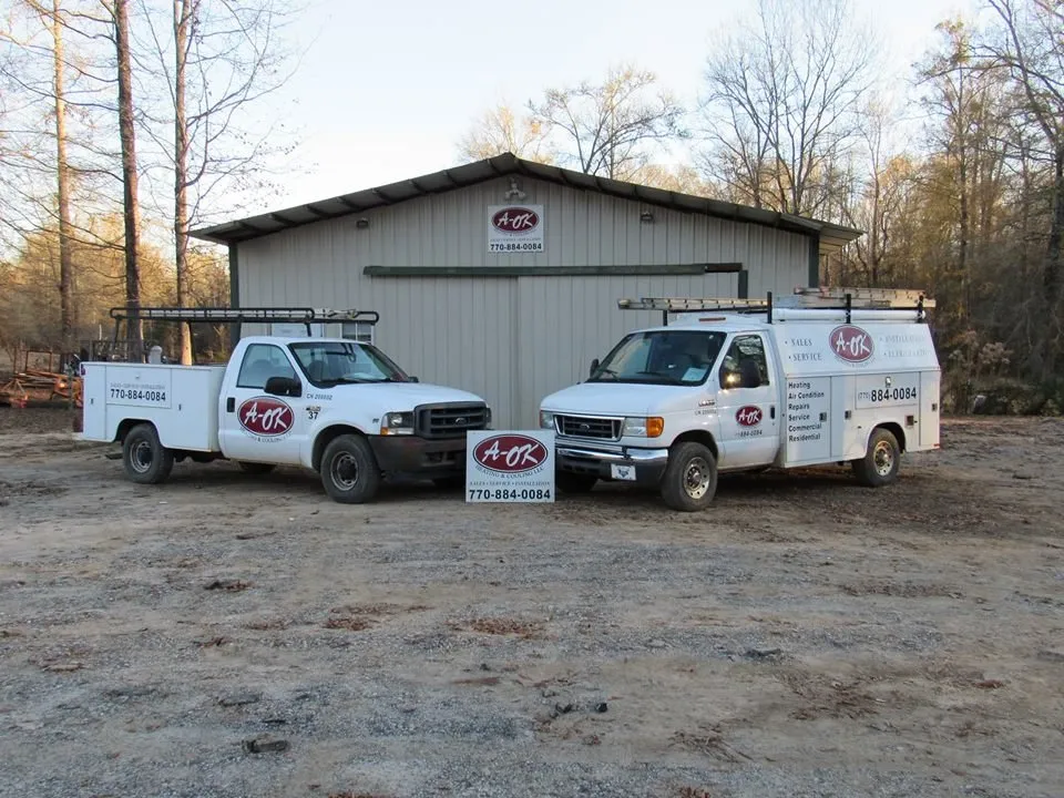 Reliable air conditioning service in Brooks, GA by A-OK Heating & Cooling