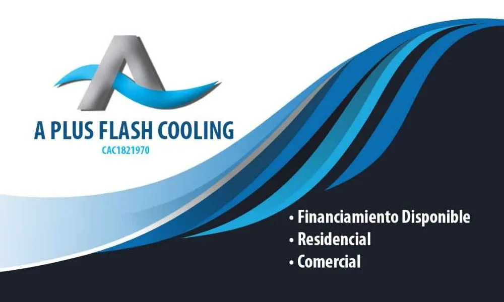 Slide of A PLUS FLASH COOLING