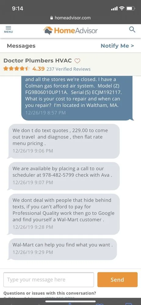 Slide of A-Plus Home Service Doctors