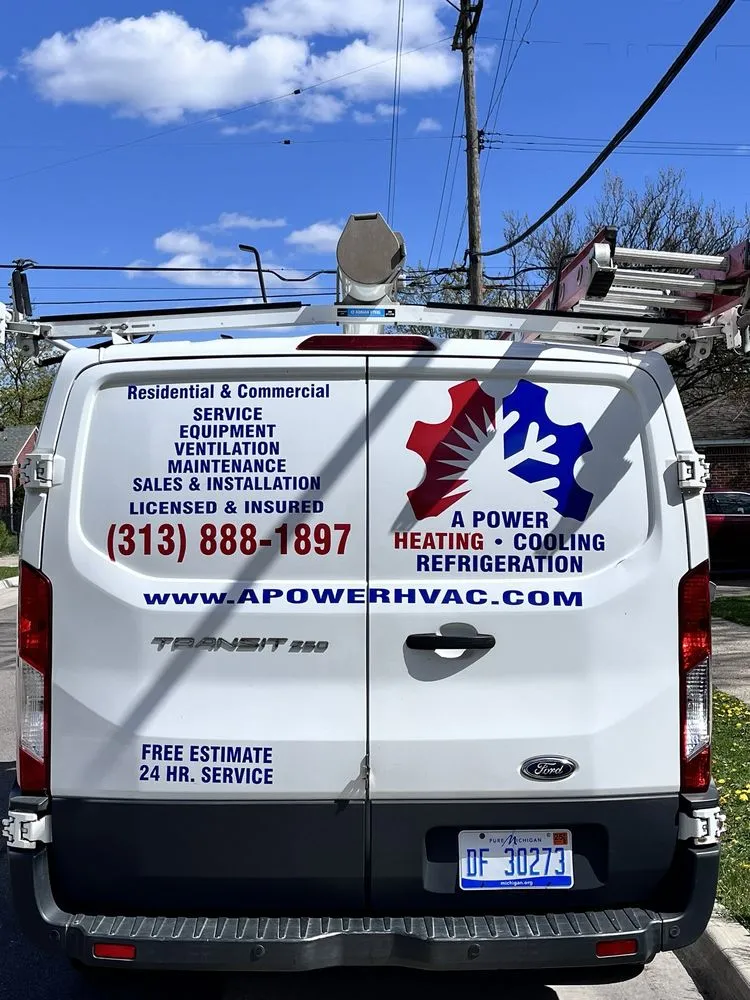 Slide of A Power Heating & Cooling