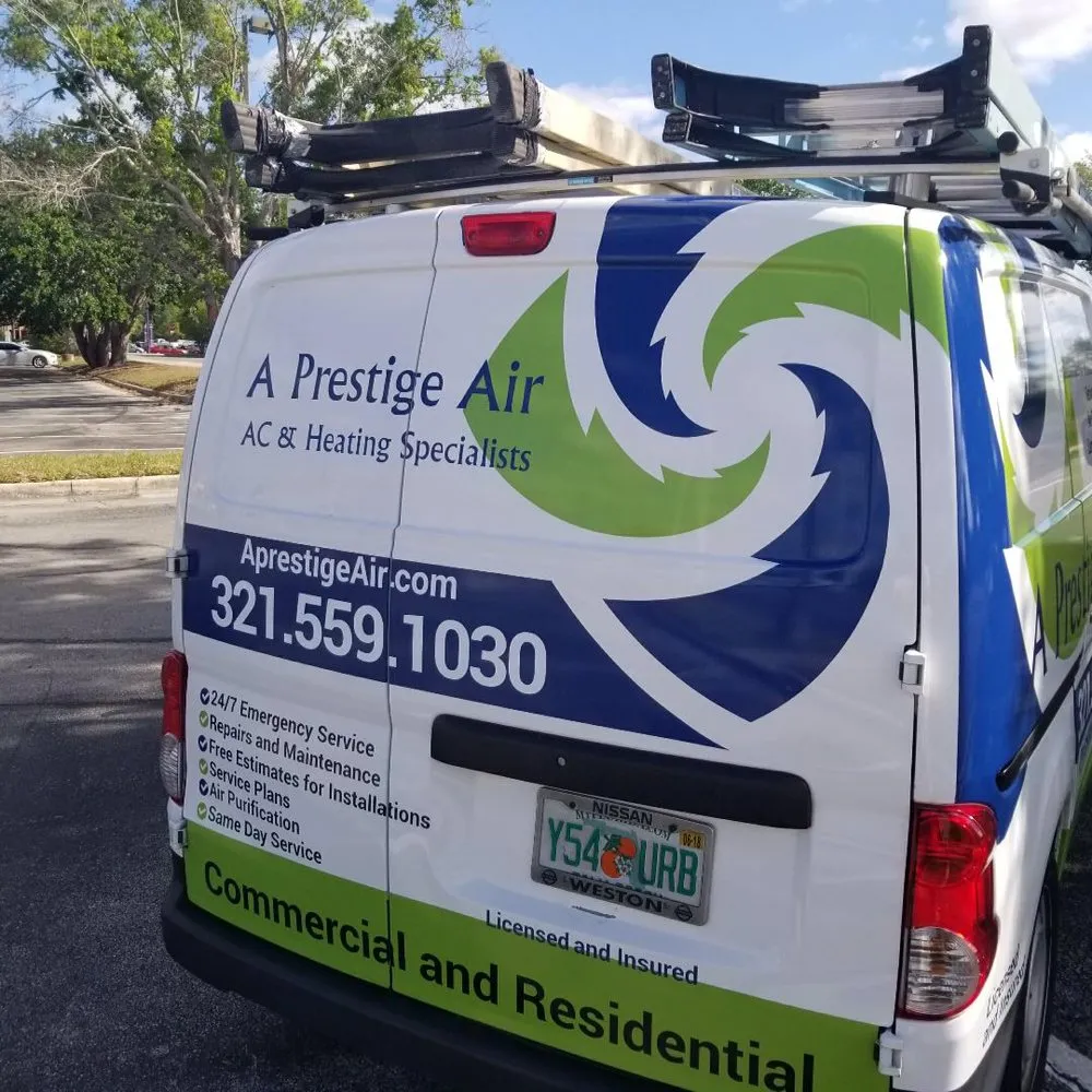 Slide of A Prestige Air Conditioning & Heating Specialists