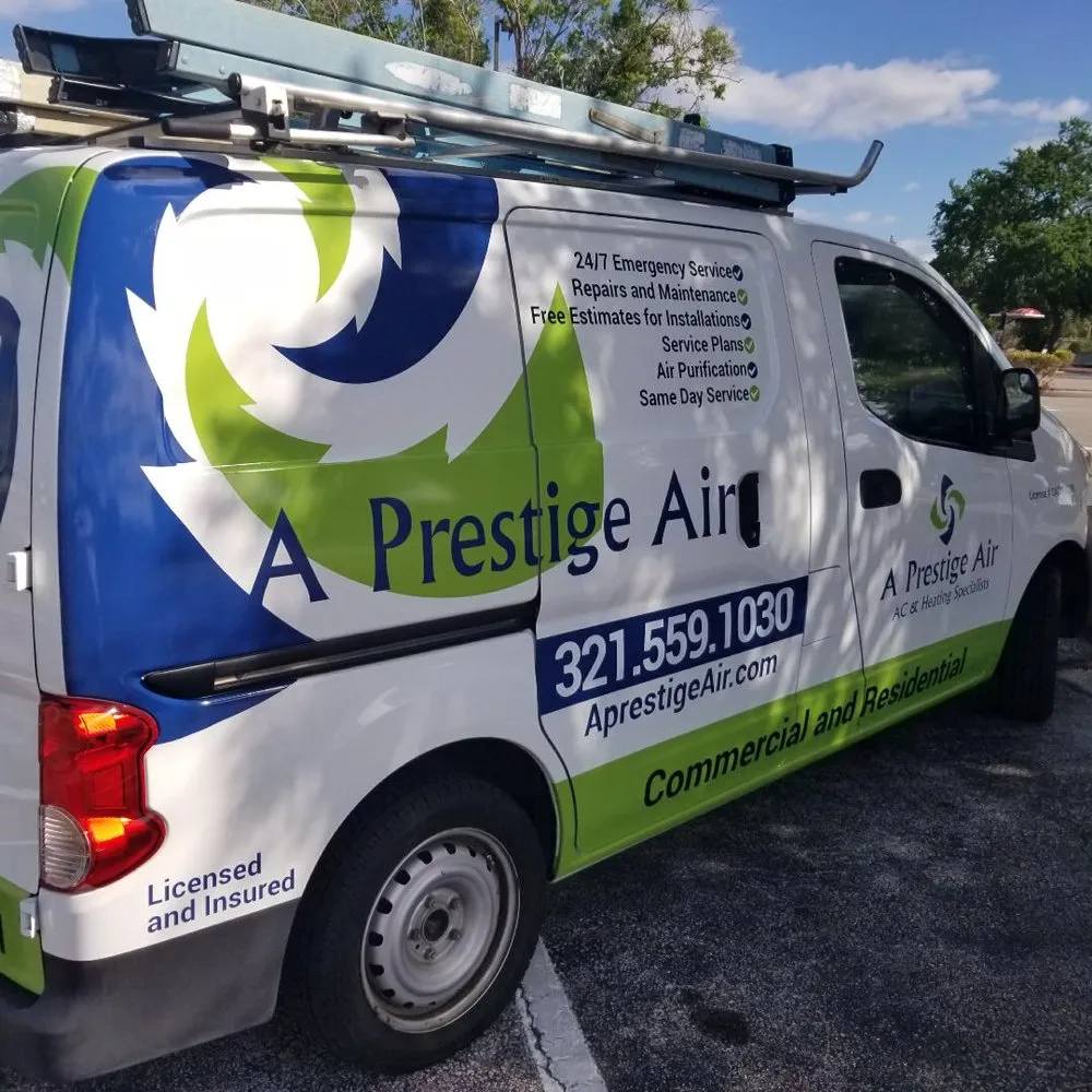 Slide of A Prestige Air Conditioning & Heating Specialists