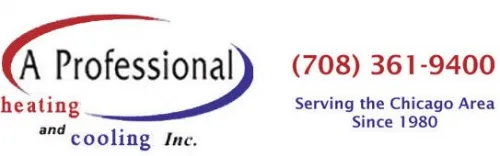 A Professional Heating & Cooling Logo