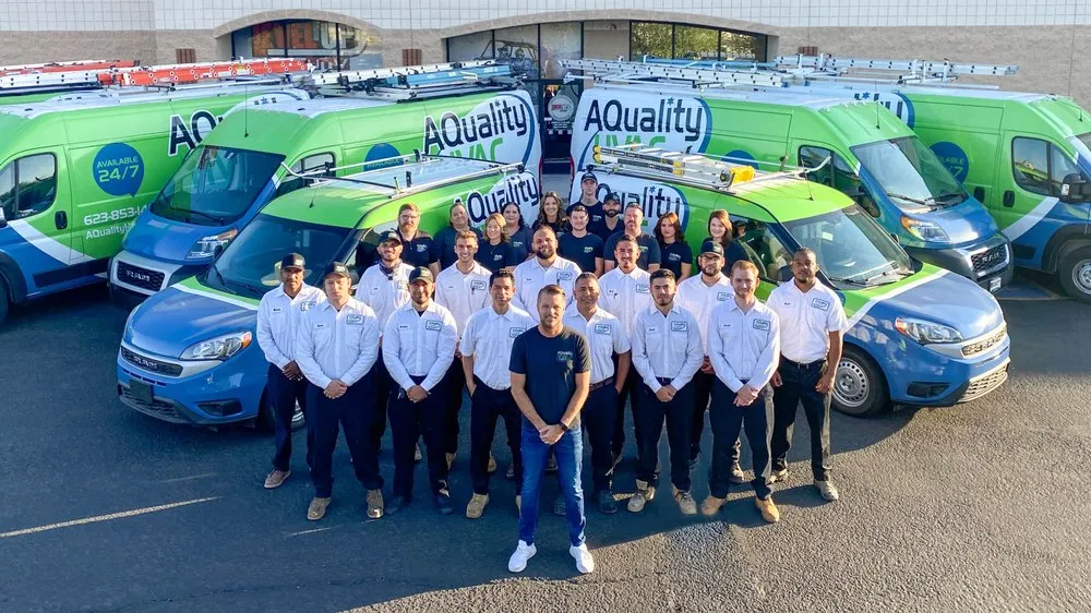 Slide of A Quality HVAC and Plumbing Services