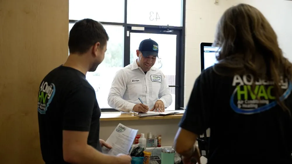 Slide of A Quality HVAC and Plumbing Services