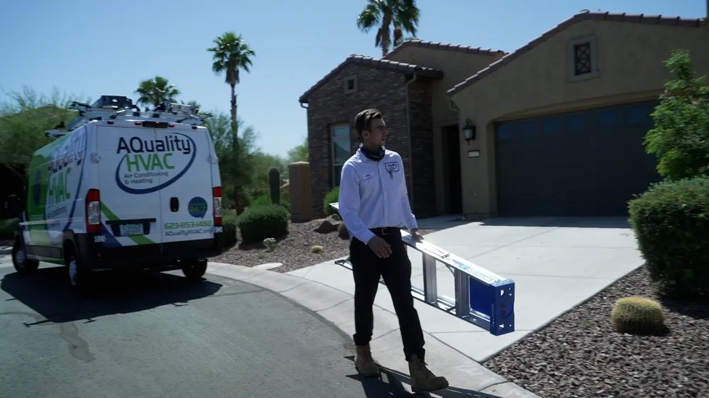 Slide of A Quality HVAC and Plumbing Services