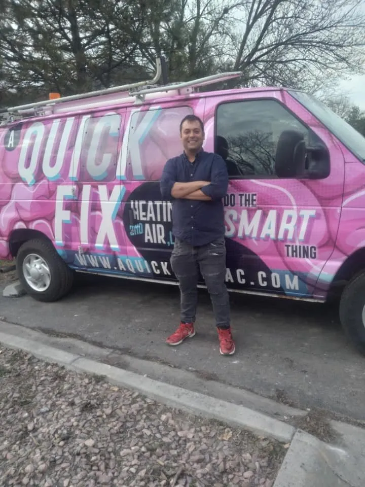 Slide of A Quick Fix Heating and Air