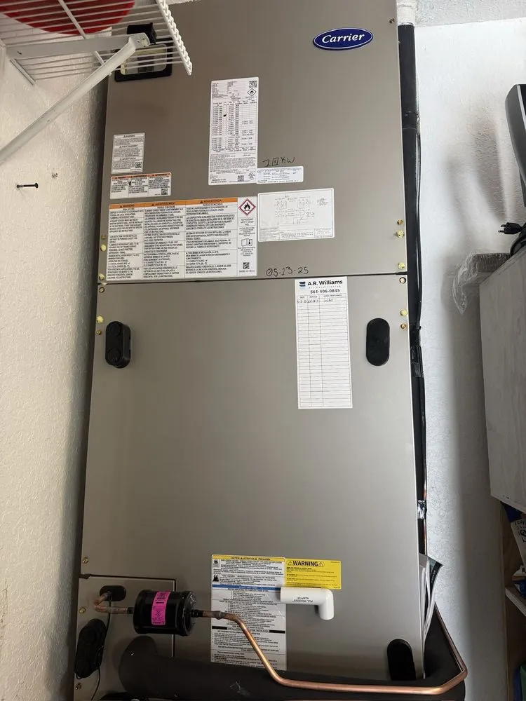 Slide of A R Williams Air Conditioning