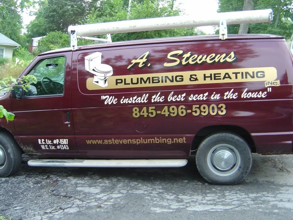 Slide of A. Stevens Plumbing & Heating
