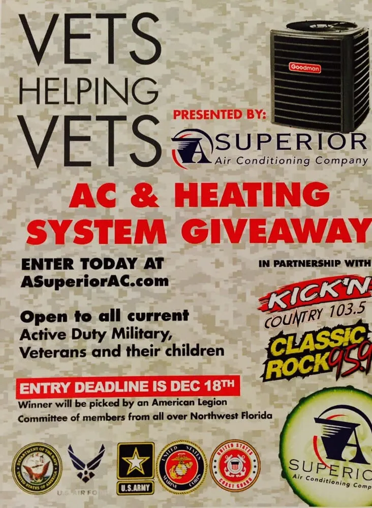 Certified HVAC maintenance experts serving Santa Rosa Beach, FL - A Superior Air Conditioning Company