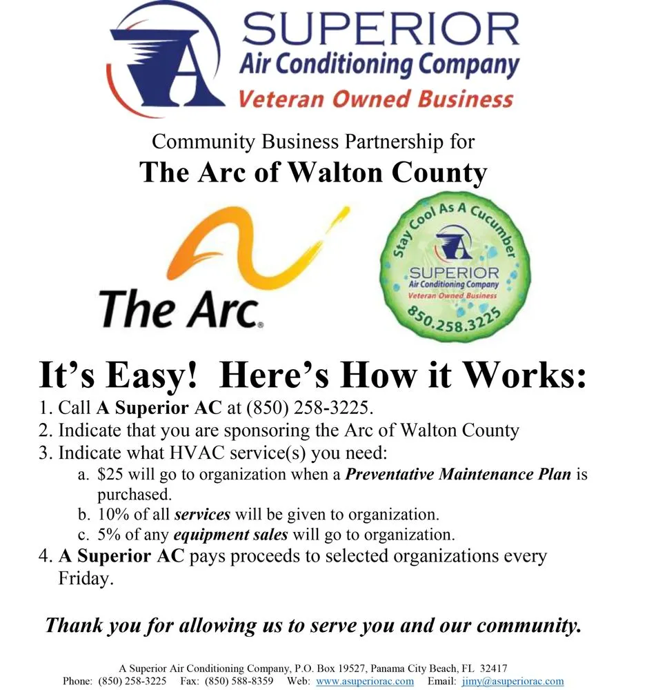 Expert air conditioning tune-up for fast service across Santa Rosa Beach, FL - A Superior Air Conditioning Company