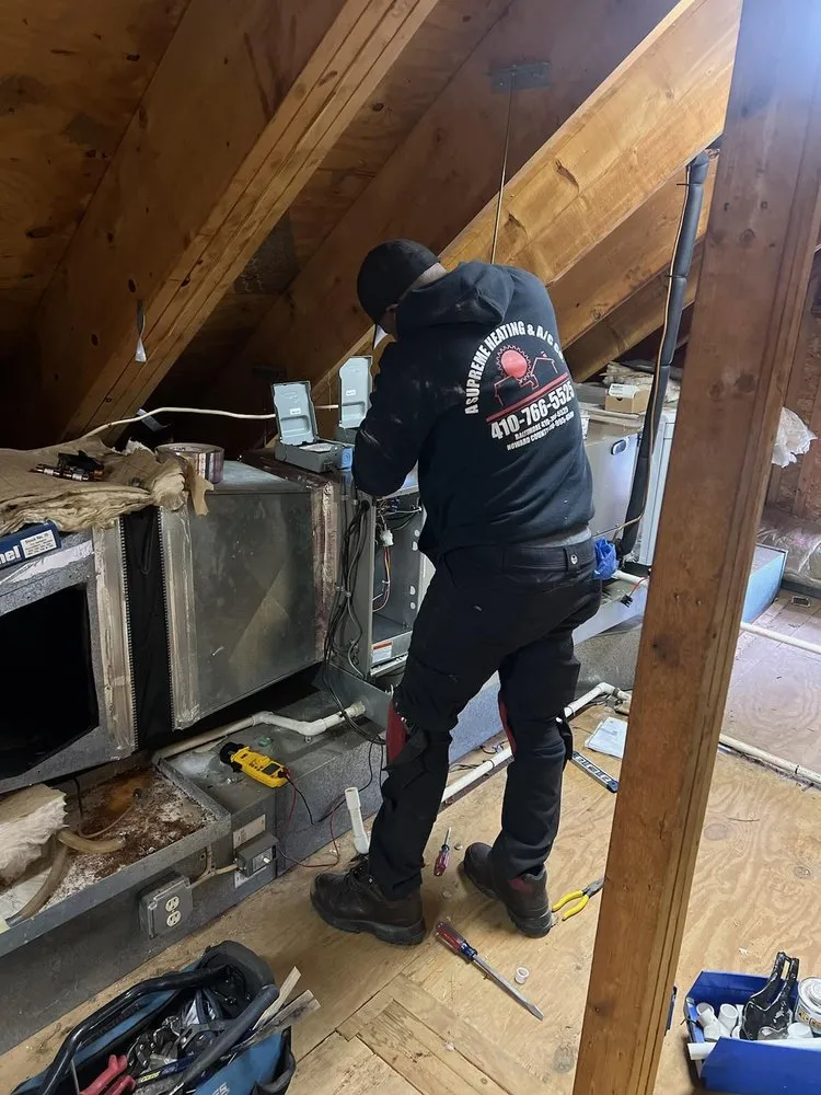 Slide of A Supreme Heating & Air Conditioning