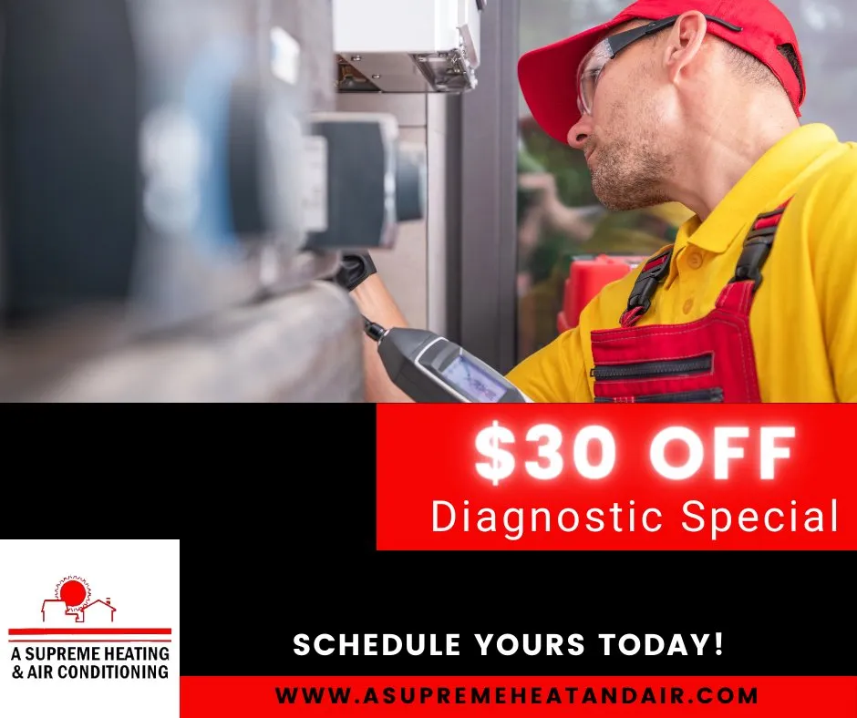 Slide of A Supreme Heating & Air Conditioning