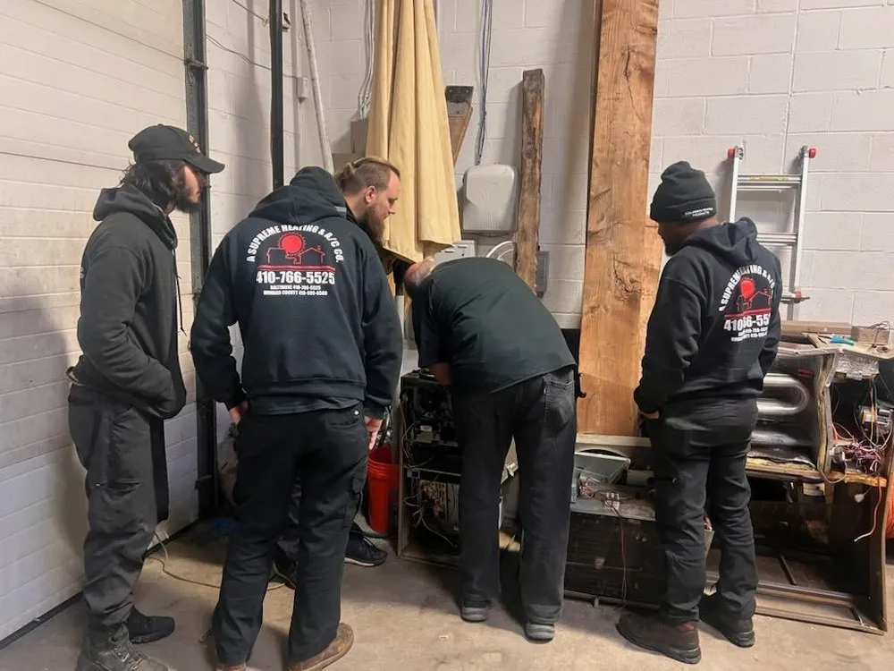 Slide of A Supreme Heating & Air Conditioning