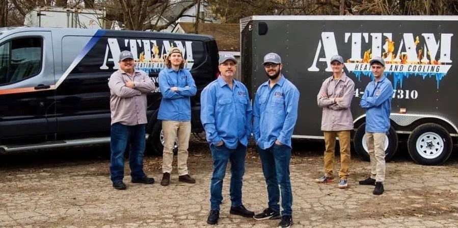 Slide of A Team Heating and Cooling