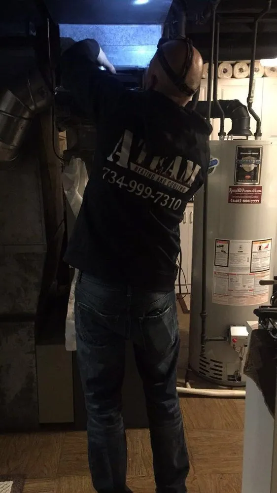 Slide of A Team Heating and Cooling