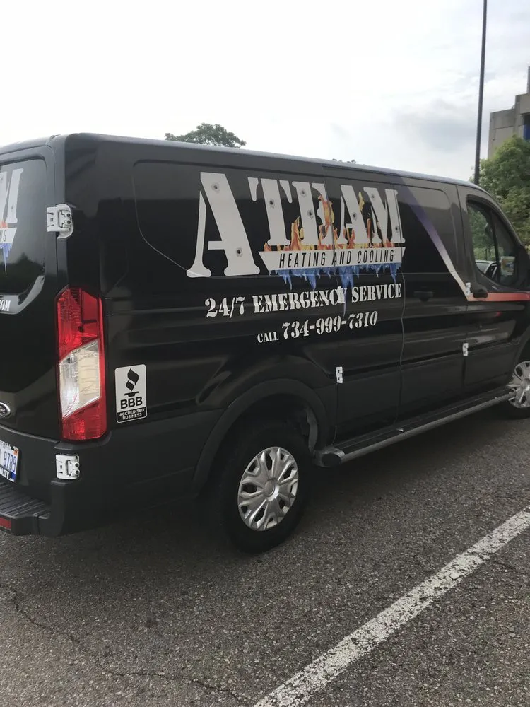 Slide of A Team Heating and Cooling