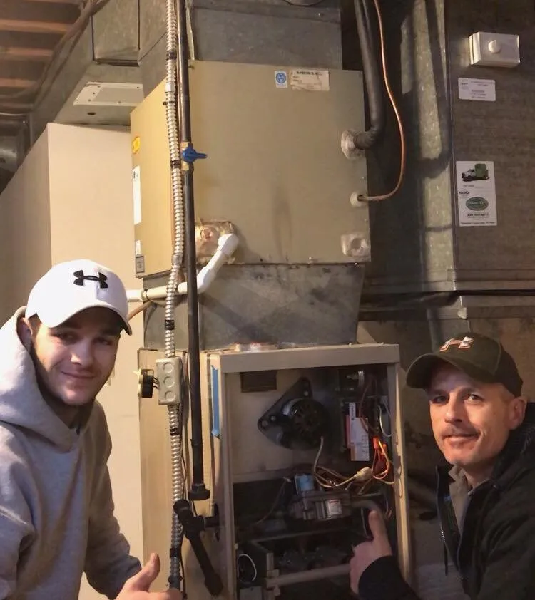 Slide of A Team Heating and Cooling