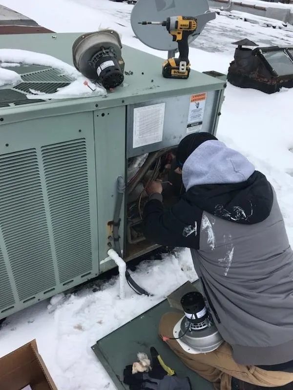 Slide of A Team Heating and Cooling