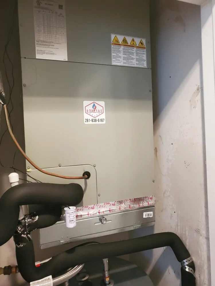 Slide of A-Team's A/C & Heating,