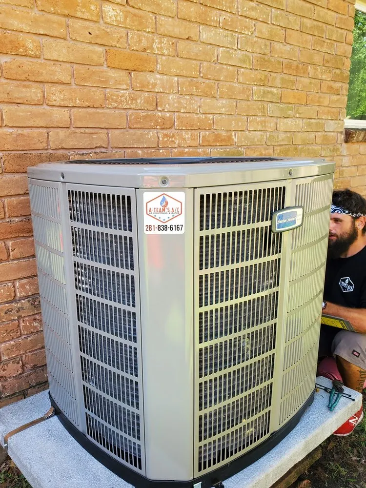 Slide of A-Team's A/C & Heating,