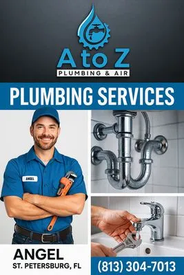 A to Z Plumbing & Air Logo