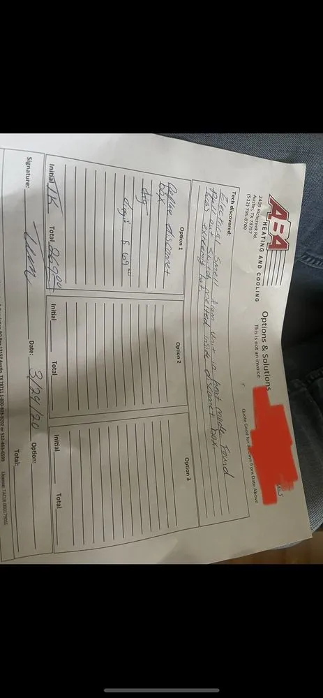 Slide of A-US Air Conditioning of Texas