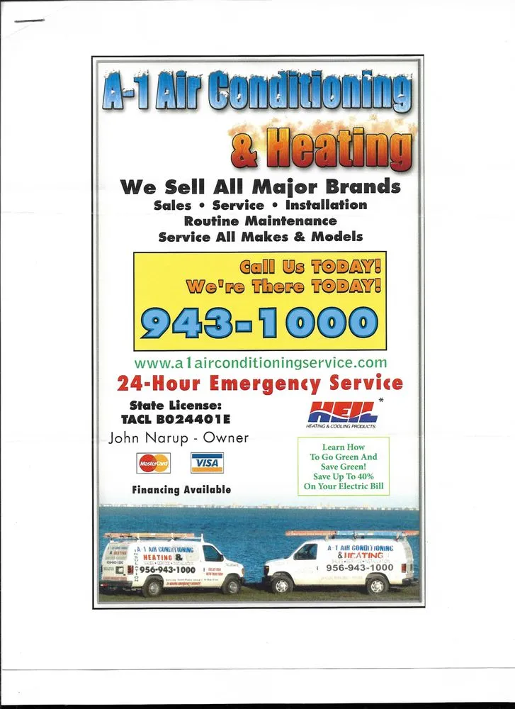 Slide of A1 Air Conditioning